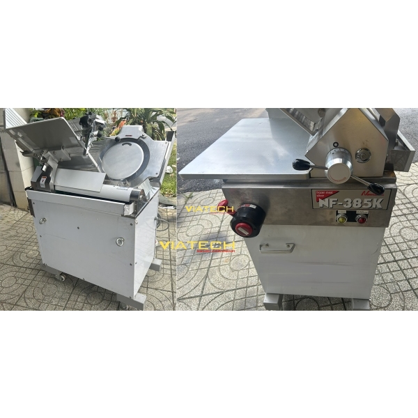 Máy Cắt Thịt Đông Lạnh Tự Động Nantsune NF 385K 